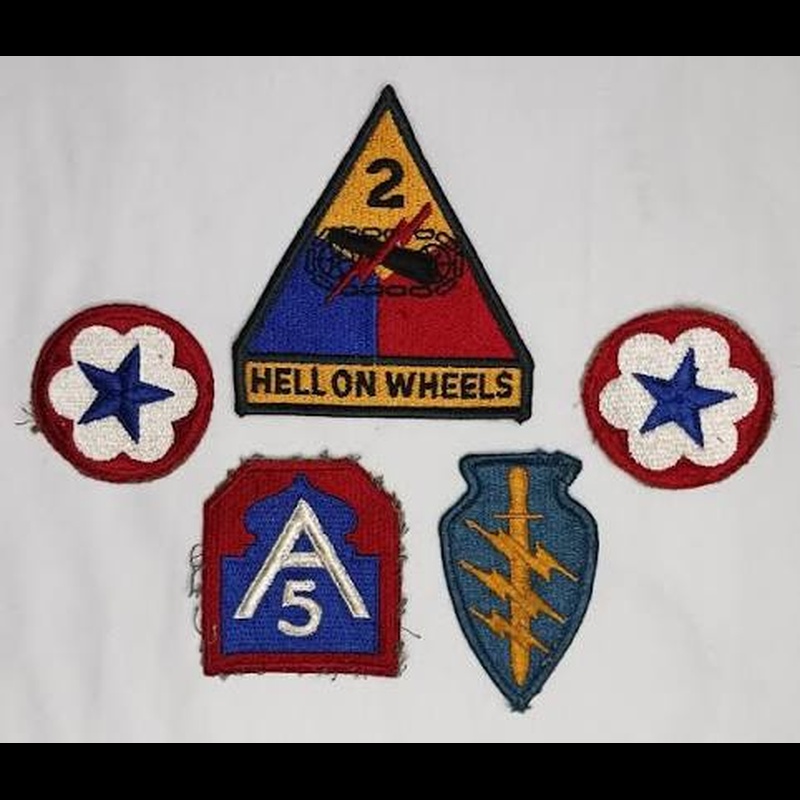 Premium Military Embroidered Iron-On & Sew-On Patch Collection